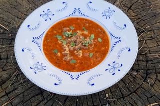 Dršťkovka podle Punčocháře. Silná jako noha od telete | MENU od Koko
