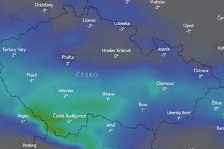 Nová předpověď: Až minus 12 stupňů a až 15 cm sněhu - Novinky