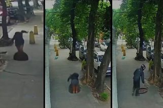 Žena v Riu se propadla do kabelové šachty a zavřelo se nad ní víko. Zachytila to kamera - Novinky