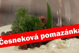 Babicova vynikající česneková pomazánka na jednohubky nebo chlebíčky | Babicova televize