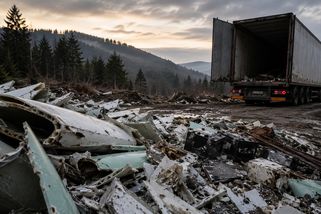 Zelený odpad, černá skládka: jak Německo posílá trosky obnovitelné energie do české přírody - Médium.cz