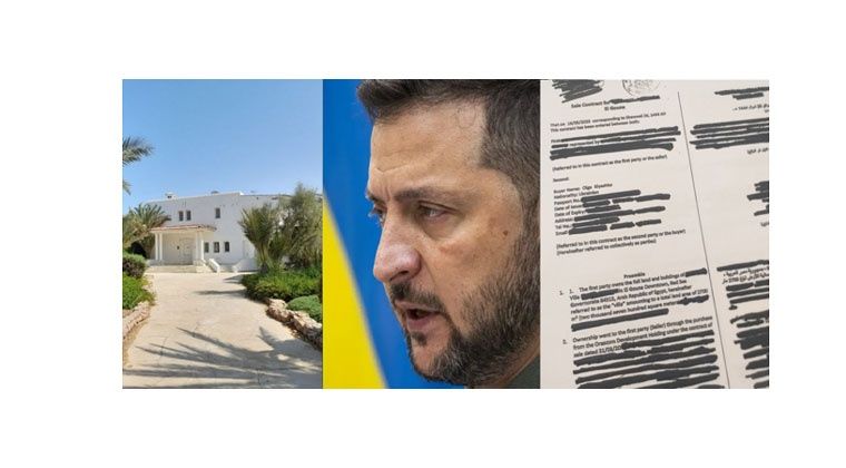 Luxurious Villa owned by Ukrainian President Volodymyr Zelenskyy’s Family Discovered On Egyptian Coast