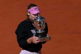 Andrejevová opět nezklamala. Po vítězství na French Open nezapomněla poděkovat sobě
