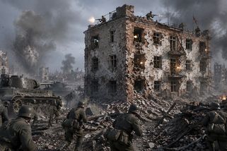 Pevnost uprostřed Stalingradu: Pár vojáků Rudé armády odolávalo celé německé armádě - Médium.cz