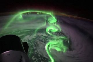Astronautka zachytila z vesmíru úchvatnou polární záři