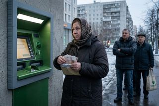 Rusové vybírají hotovost v rekordním tempu. Co se děje s jejich důvěrou v banky?