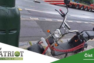 Při kontrole motocyklů a elektrokoloběžek udělili policisté pokuty za 57 tisíc korun