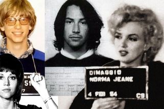Marilyn, Keanu i Bill Gates: Policejní snímky 10 megahvězd!