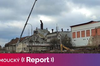 FOTO: Konec éry pivovaru v Holici. Budova jde k zemi
