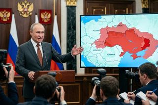 Putinova matematika: Rusko obsadilo čtyřikrát víc Ukrajiny, než kolik existuje