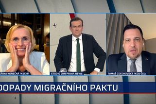 Můžeme být rádi za Ukrajince místo Somálců, řekl Zdechovský. Konečná takhle uvažovat odmítá | CNN Prima News