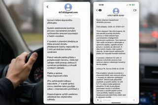 Smishing s falešnými pokutami jede v Česku na plné obrátky
