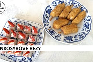 Šunkosýrové řezy | Dnes vaří děda