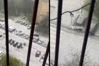 Milán zmizel pod bílou pokrývkou - Novinky