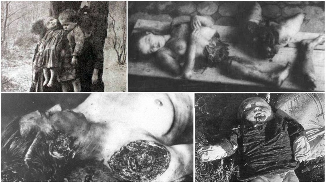 Oběti řezali zaživa, těhotným ženám párali břicha. Zrůdné detaily volyňského masakru