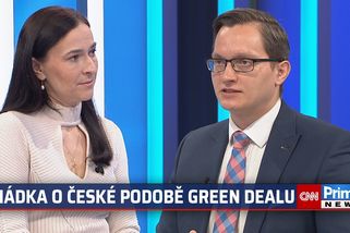Šichtařová: Green Deal přivodí drastické zchudnutí. Nesmysly vycucané z prstu, opáčil Křeček | CNN Prima News