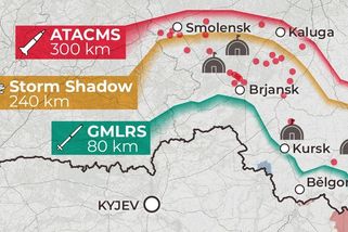 Mapa: Stačí svolení Západu a tohle všechno může Ukrajina Rusům zasáhnout - Seznam Zprávy