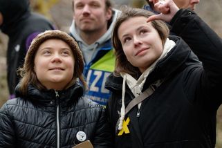 Němečtí aktivisté v tunelu pod osadou dál vzdorují policii. Přijela i Greta - Novinky