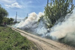 Od vlaku na Zlínsku se rozhořela vyprahlá tráva u trati - Novinky