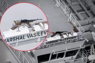 Rusové vyzbrojili tanker Gazpromu těžkými kulomety - Novinky