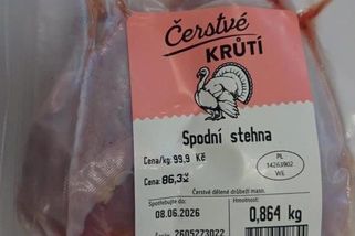 V plzeňském Lidlu našli inspektoři salmonelu v krůtích stehnech z Polska - Novinky