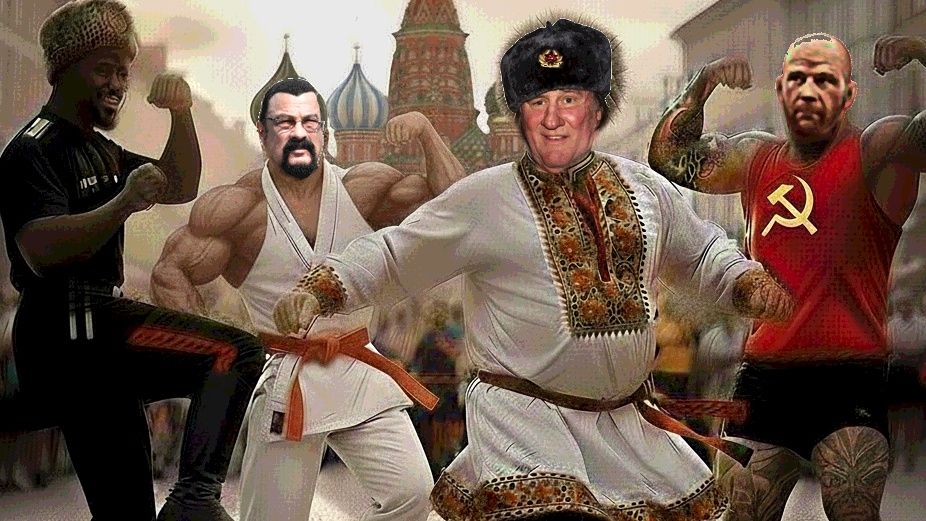 Jen vygumovaní gladiátoři a dezoláti táhnou na východ: „Raska federaska“ vítá každého s ruskou duší - Médium.cz