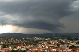 Na Příbramsku se objevila supercela - Novinky