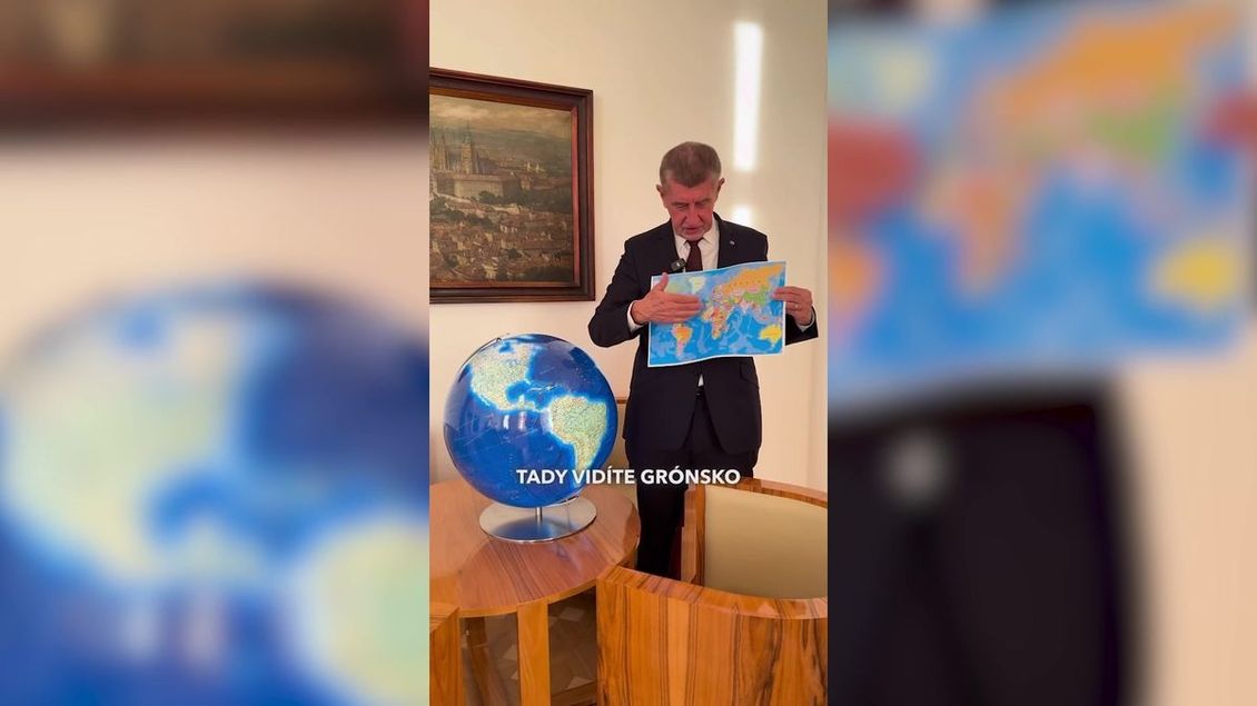 Babišův „glóbus za 15 tisíc“ baví i za hranicemi - Novinky