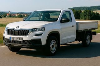 Škoda jako pick-up a rovnou ve dvou verzích: Mohla by mít šestiválec, pracovní variantu byste na stavbě jako když našli - Garáž.cz