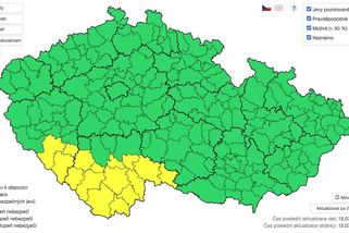 Meteorologové varují před silnými bouřkami na jihu Čech - Novinky