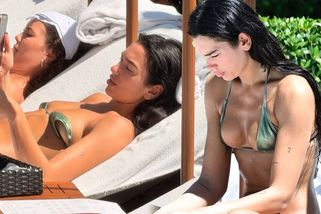 Dua Lipa nechala vršek bikin skoro spadnout, odhalila tak téměř celá ňadra