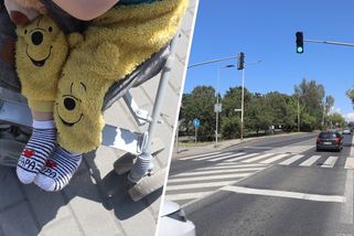 Motorkář na červenou objížděl kolonu. Na přechodu srazil kočárek s chlapečkem | TN.cz