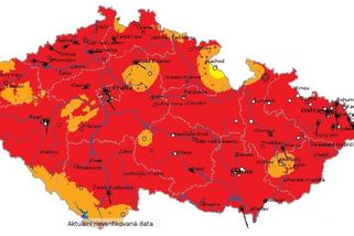 Kvůli písku ze Sahary vyhlásili meteorologové smogovou situaci - Novinky