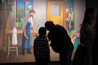 Maluje jen za denního světla. Výstava ukazuje biblickou inspiraci Jana Knapa - Seznam Zprávy