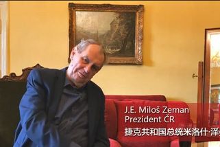 Vážení čínští přátelé. Zeman slaví čínský nový rok - Novinky