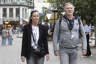 Hvězda Devadesátek Finger se na kolonádě ve Varech pochlubila novou přítelkyní