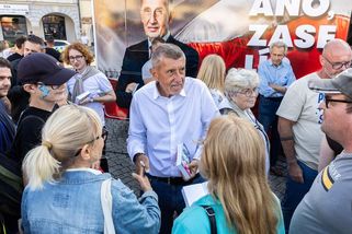 Babiše při setkání s voliči jeden z občanů napadl berlí - Seznam Zprávy