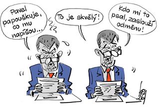 KEMEL: Pavel papouškuje, Babiš čte poznámky - Novinky