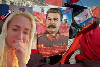 Ruská dívka je v slzách. Stalin na TikToku vstal z...