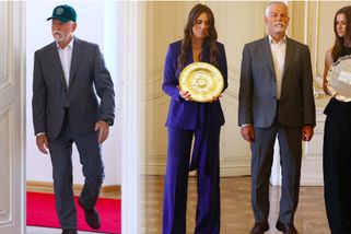 Prezident Pavel v kšiltovce hostil hrdinky z Wimbledonu: Vedle Noskové s Muchovou si musel stoupnout na špičky