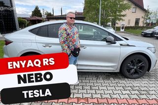 Porovnání Škody Enyaq RS a Tesly | Elektromobilita a fotovoltaika