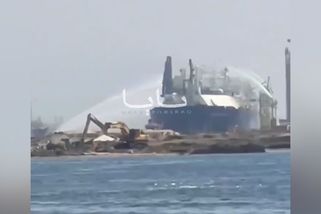 Neznámý dron zasáhl americký tanker v egyptském přístavu - Novinky