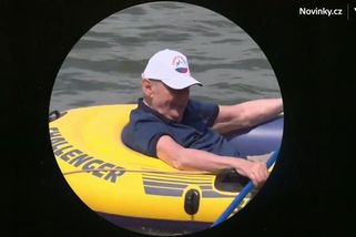 VTIP: A vy už jste letos viděli Miloše Zemana na gumovém člunu?