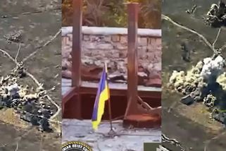 Na roky okupované Kinburnské kose vlaje ukrajinská vlajka - Novinky