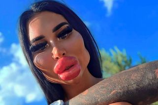 Influencerku se ‚rty přes půlku obličeje‘ obviňují ze strašení vlastní dcery. Líbit si to nenechala!