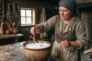 Bizarní původ přísloví „Čučí jak žaba z kyšky“: Za vším stojí zapomenutý kuchyňský rituál - Médium.cz