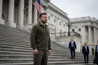 Zelenskyj ve Washingtonu: hledání přátel na nepřátelském území