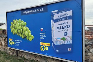 Mléko je levnější než balená voda - Novinky