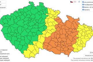 Východ Česka zasáhnou velmi silné bouřky - Novinky