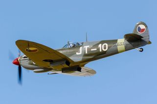 Do Česka se vrací Spitfire 312. perutě. Doma bude na Točné - Novinky